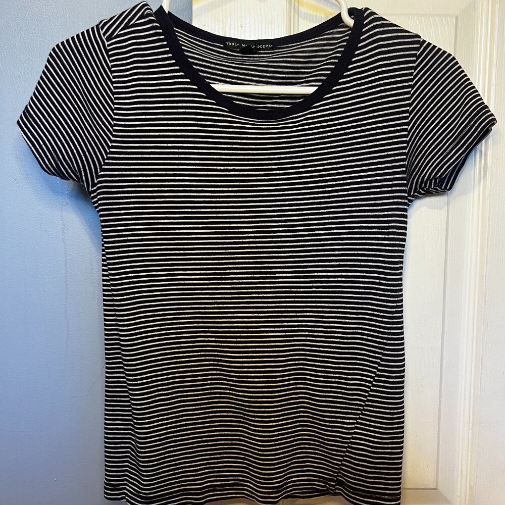 Stripe Short Sleeve Tee
